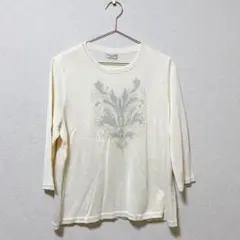 【美品】CECI OU CELA 長袖 Tシャツ クリーム色　サイズ44