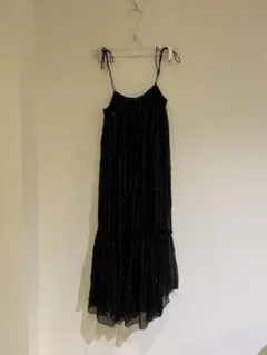 ULLA JOHNSON キャミワンピース ブラック