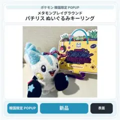 韓国限定ポケモン30周年 シークレットフォレスト パチリスぬいぐるみ