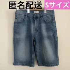 ②【美品】Right-on BACK NUMBER デニム ハーフパンツ Sのサムネイル