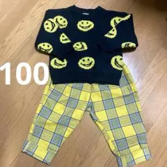BREEZE 100サイズ ニット＆パンツセット