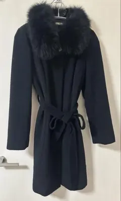 Mdeux ロングコート（フォックスファー付き）のサムネイル