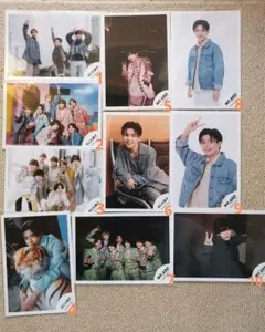 長尾謙杜 公式写真 セット 3