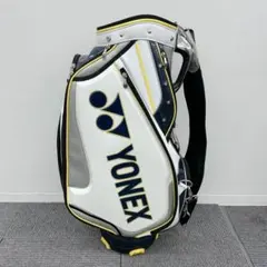 YONEX ヨネックス キャディバッグ 9型 ホワイト　ゴルフバッグのサムネイル