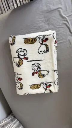 スヌーピー フリースブランケット