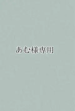 【あむ様専用ページ】