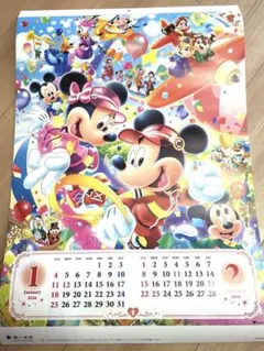 2026年 第一生命ディズニー壁掛けカレンダー 6枚組