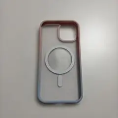 QUEEN ROCK MagSafe対応 iPhone15ケース ピンクブルー