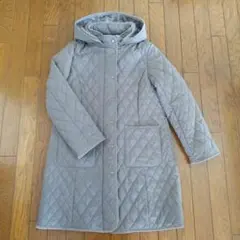 新品未使用 SHOO-LA-RUEあったかダイヤ柄キルティングコートM寸