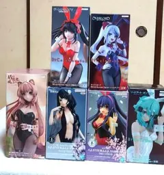 美少女フィギュア　6点まとめ売りのサムネイル