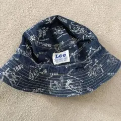 Lee（リー） 総柄デニムバケットハット 帽子