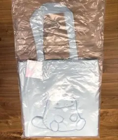 Little Daydream ウパーとヌオーぬいぐるみ　トートバッグ