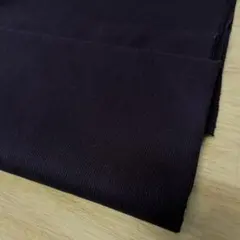 リブニット黒　テレコ