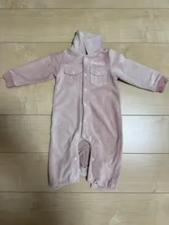 BabyDollベイビードール　カバーオール厚手コーディロイ サイズ80 ピンク