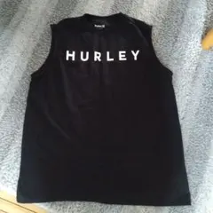 値下げ不可 Hurley タンクトップ バックプリント ブラック Lのサムネイル