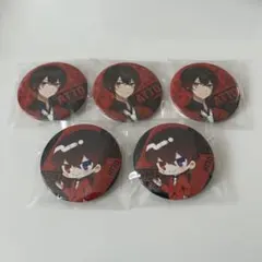 AMPTAK あっと 缶バッジ 等身 デフォ 5個