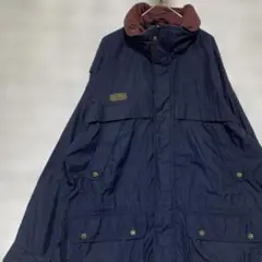 コロンビア　マウンテンパーカーネイビーM ロゴ刺繍アウトドア829