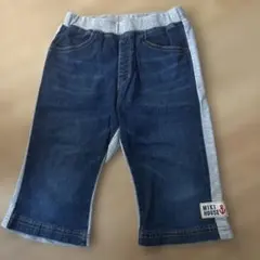 【限定価格】ミキハウス ハーフパンツ 120cm デニム/グレー