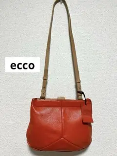 ecco エコー Ella 肩掛けバッグ ワンショルダー オレンジ レザーバッグのサムネイル