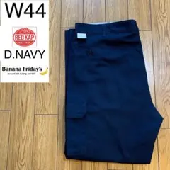 ３４０２０　アメリカ 輸入　USED　レッドキャップ　Dネイビー　W４４