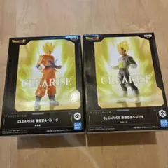 CLEARISE 孫悟空&ベジータ 2体セット