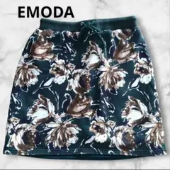 エモダ　EMODA×宇野実彩子 コラボ 花柄 ミニスカート S ライトミックスのサムネイル