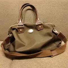 オロビアンコ　ブラウン ショルダーバッグ　ボストンバッグ