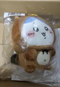 ちいかわ　たぬきだもんくじ　ハチワレ　B賞 ぬいぐるみS