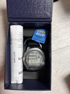 【未使用】カシオ 電波腕時計 ウェーブセプター WV-M60R-1AJF 箱説付