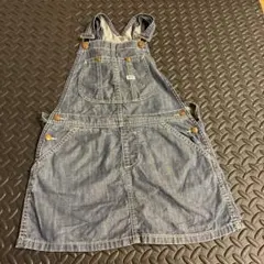 Lee デニムジャンバースカート 150サイズ