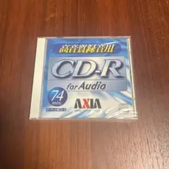 AXIA オーディオ用 CD-R 74分 録音用