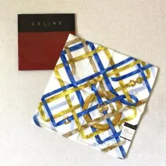 新品未使用　80年代　90年代　CELINE 大判ハンカチーフ