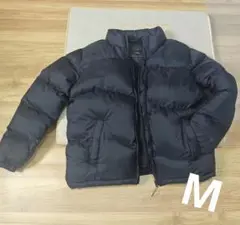 Dime ブラック 軽量保温 ダウンジャケット サイズM