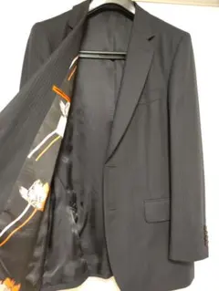 Paul Smith オルタネイトストライプ シングル　股下72cm　ネイビーのサムネイル