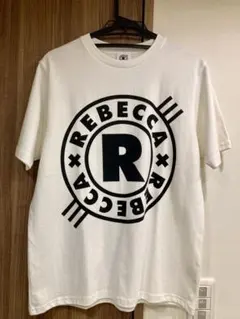 2024 REBECCA レベッカ ロゴTシャツ（ホワイト）Mサイズ - メルカリ
