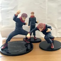 呪術廻戦　虎杖悠仁フィギュア3体セット
