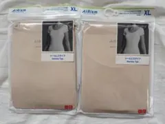 【新品・未開封】ユニクロ エアリズムUネックT 2枚セット