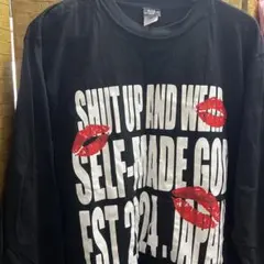 完売品　selfmadegod ロンT 黒赤 完売品 selfmadegod ロンT 黒赤 - メルカリ