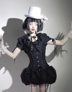 CATCOCOON クラシカルドール ブラウス 長袖　黒 CATCOCOON クラシカルドール ブラウス 長袖 黒 - メルカリ