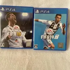 FIFA 18 19 PS4 パッケージ版 2本セット