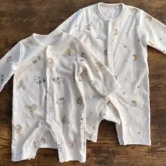 西松屋＊60-70cmロンパース2点セット