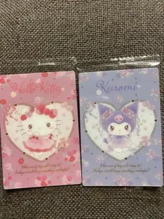 サンリオキャラクターズ ウエハース11 【ハローキティ&クロミ】2点セット