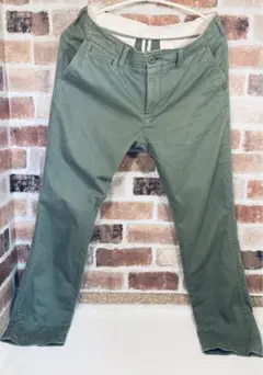 X LARGE チノパンツ　ロゴ刺繍　レア商品