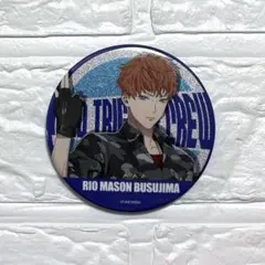 ヒプノシスマイク ヒプマイ ラメ缶バッジ movie ver. 毒島メイソン理鶯