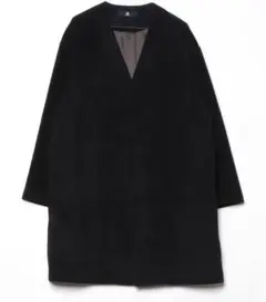 CAMBIO カンビオ　ブラック　黒 ロングコート