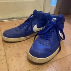 NIKE COURT VISION MID ブルー スニーカーのサムネイル