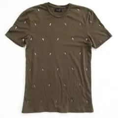 【ZARA MAN】ザラ　スタッズ　半袖　Tシャツ　0212