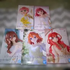 五等分の花嫁＊ フィギュア五等分の花嫁アニメ原画展ver.セット