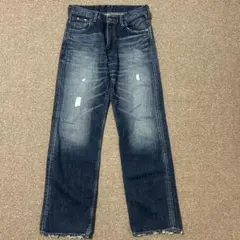 Levi's ダメージ加工 ストレートデニム