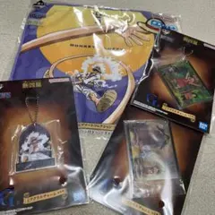 【ルフィ 4点セット】一番くじ　ワンピース　新四皇　（エース、サボ、黒ひげ）